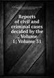 Reports of civil and criminal cases decided by the ., Volume 1; Volume 31, Kentucky Court of Appeals, James Hughes, Achilles Sneed, Martin D. Hardin, George Minos Bibb, Kentucky (District). Supreme Court, Alexander Keith Marshall, William Littell 