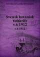 Svensk botanisk tidskrift. v.6 1912, Svenska botaniska foreningen 