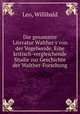 Die gesammte Literatur Walther