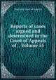 Reports of cases argued and determined in the Court of Appeals of ., Volume 55, Maryland. Court of Appeals 