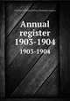 Annual register. 1903-1904, University of Illinois (Urbana-Champaign campus) 