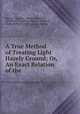 A True Method of Treating Light Hazely Ground; Or, An Exact Relation of the ., George Thomson , James Arbuthnot , Society of Farmers in Buchan, Scotland , Scotland Society of Farmers in Buchan 