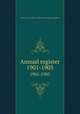 Annual register. 1901-1903, University of Illinois (Urbana-Champaign campus) 