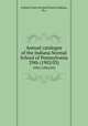Annual catalogue of the Indiana Normal School of Pennsylvania. 29th (1902/03), Indiana State Normal School (Indiana, Pa.) 