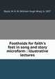 Footholds for faith