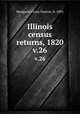 Illinois census returns, 1820. v.26, Margaret Cross Norton, b. 1891 