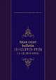 Moot court bulletin. 11-12 (1913-1915), University of Illinois (Urbana-Champaign campus). College of Law 