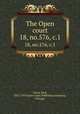 The Open court. 18, no.576, c.1, Paul Carus 
