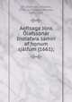 Aefisaga Jns lafssonar Indafara samin af honum sjlfum (1661);, 