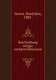 Beschreibung einiger zuckerru?benrassen, Janasz, Stanislaus, 1882- 