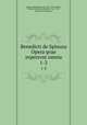 Benedicti de Spinoza Opera qvae svpersvnt omnia. 1-2, Spinoza, Benedictus de, 1632-1677,Paulus, Heinrich Eberhard Gottlob, 1761-1851, [from old catalog] ed 