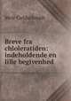 Breve fra chloleratiden: indeholdende en lille begivenhed, Meir Goldschmidt 