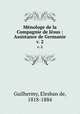 Mnologe de la Compagnie de Jsus : Assistance de Germanie. v. 2, Guilhermy, Elesban de, 1818-1884 