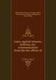 Laws, against treason, sedition, etc: communication from the law officer of ., United States. Bureau of Insular Affairs, Charles Edward Magoon, Philippines, United States 
