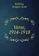 Verse, 1914-1918, Robbins, Gregory Scott 