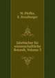 Jahrbucher fur wissenschaftliche Botanik, Volume 3, W. Pfeffer, E. Strasburger 
