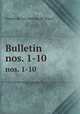 Bulletin. nos. 1-10, Comite de l