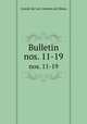 Bulletin. nos. 11-19, Comite de l