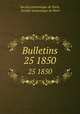 Bulletins. 25 1850, 