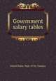 Government salary tables, United States. Dept. of the Treasury 