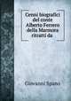 Cenni biografici del conte Alberto Ferrero della Marmora ritratti da ., Giovanni Spano 