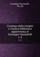 Catalogo della insigne e classica biblioteca appartenuta al Giuseppe Vannutelli. 1-2, Giuseppe Vannutelli , Me. Bo 