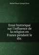 Essai historique sur l