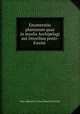Enumeratio plantarum quas in insulis Archipelagi aut littoribus ponti-Euxini ., Jules-Sebastien-Cesar Dumont d