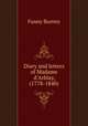 Diary and letters of Madame d