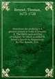 Directions for studying I. A general system or body of divinity. II. The thirty nine articles of religion. To which is added St. Jerom