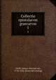 Collectio epistolarvm graecarvm. 1, Orelli, Johann Konrad von, 1770-1826. [from old catalog] 