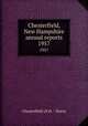 Chesterfield, New Hampshire annual reports. 1957, Chesterfield (N.H. : Town) 