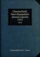Chesterfield, New Hampshire annual reports. 1955, Chesterfield (N.H. : Town) 
