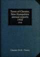 Town of Chester, New Hampshire annual reports. 1958, Chester (N.H. : Town) 