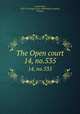 The Open court. 14, no.535, Paul Carus 