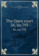 The Open court. 36, no.793, Paul Carus 