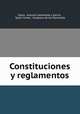 Constituciones y reglamentos, Antonio Gamoneda y Garcia Spain 