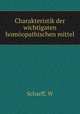 Charakteristik der wichtigaten homoopathischen mittel, W. Scharff 