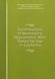Contributions to Barometric Hypsometry: With Tables for Use in California, Geological Survey of California, William Henry Pettee , Geological Survey of California 
