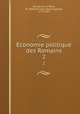 Economie politique des Romains. 2, Dureau de La Malle 