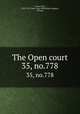 The Open court. 35, no.778, Paul Carus 