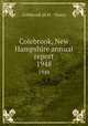 Colebrook, New Hampshire annual report. 1948, Colebrook (N.H. : Town) 