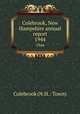 Colebrook, New Hampshire annual report. 1944, Colebrook (N.H. : Town) 