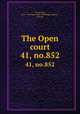 The Open court. 41, no.852, Paul Carus 