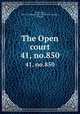 The Open court. 41, no.850, Paul Carus 