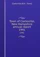 Town of Clarksville, New Hampshire annual report. 1941, Clarksville (N.H. : Town) 