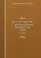 Annual reports. Claremont, New Hampshire. 1928, Claremont (N.H. : Town) 