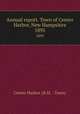 Annual report. Town of Center Harbor, New Hampshire. 1895, Center Harbor (N.H. : Town) 