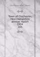 Town of Chichester, New Hampshire annual report. 1934, Chichester (N.H. : Town) 