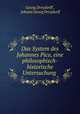 Das System des Johannes Pico, eine philosophisch- historische Untersuchung ., Georg Dreydorff , Johann Georg Dreydorff 
